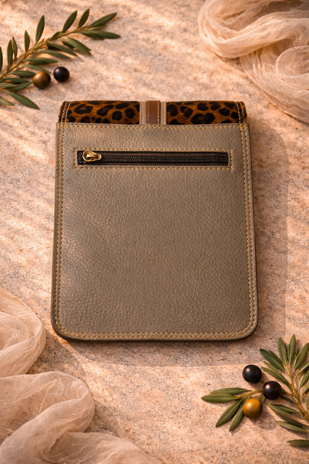 Handmade Leather Crossbody Bag
