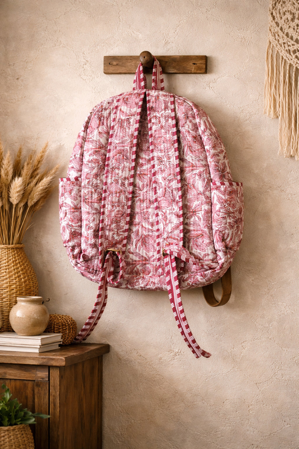 Sienna Backpack - Rosewood