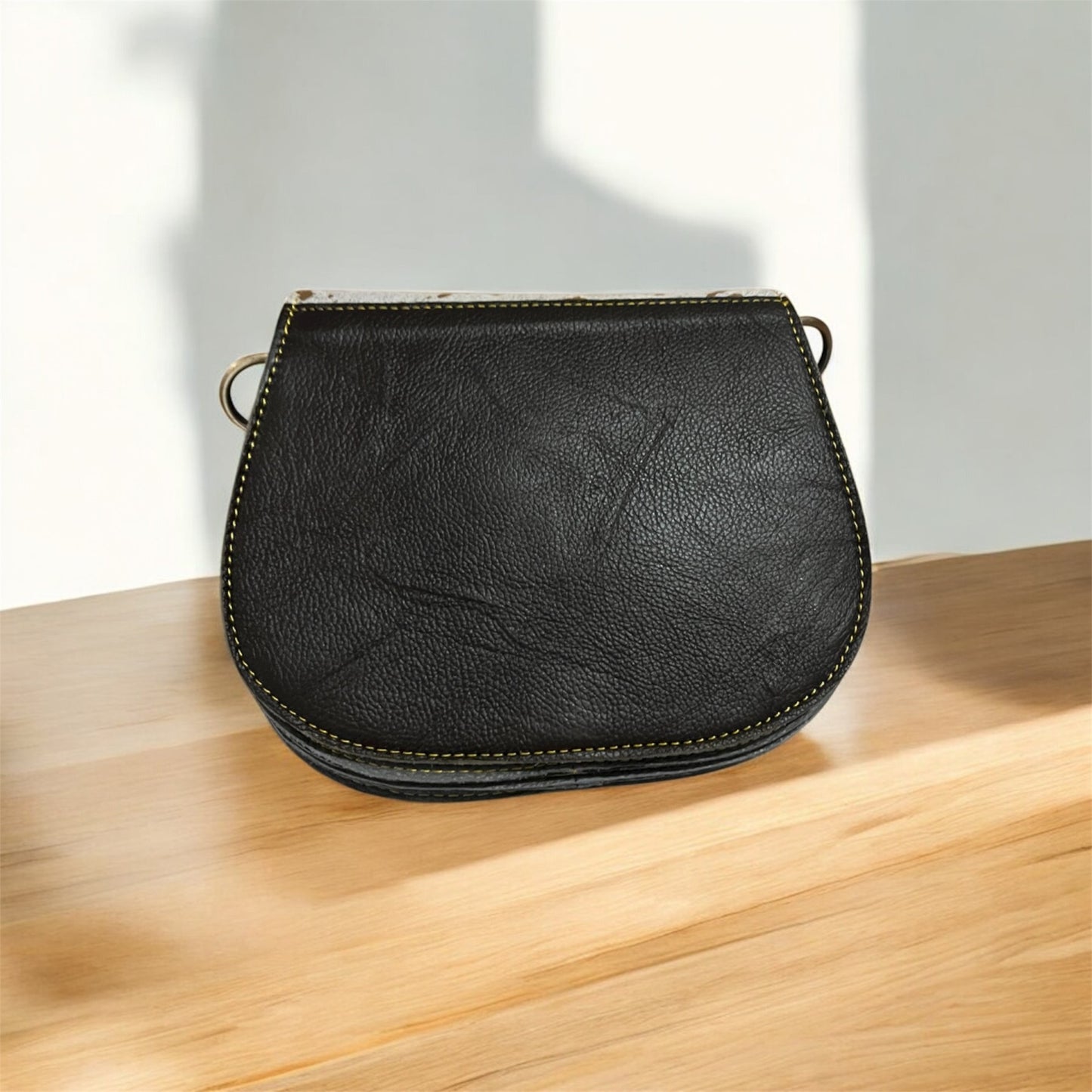 Cross body bag leather - Tula - Ivory Ember