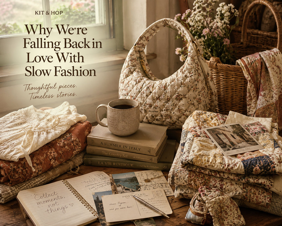 Why We’re Falling Back in Love With Slow Fashion