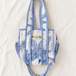 Handmade Cotton Mini Tote Bag - Lila