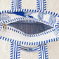 Handmade Cotton Mini Tote Bag - Lila