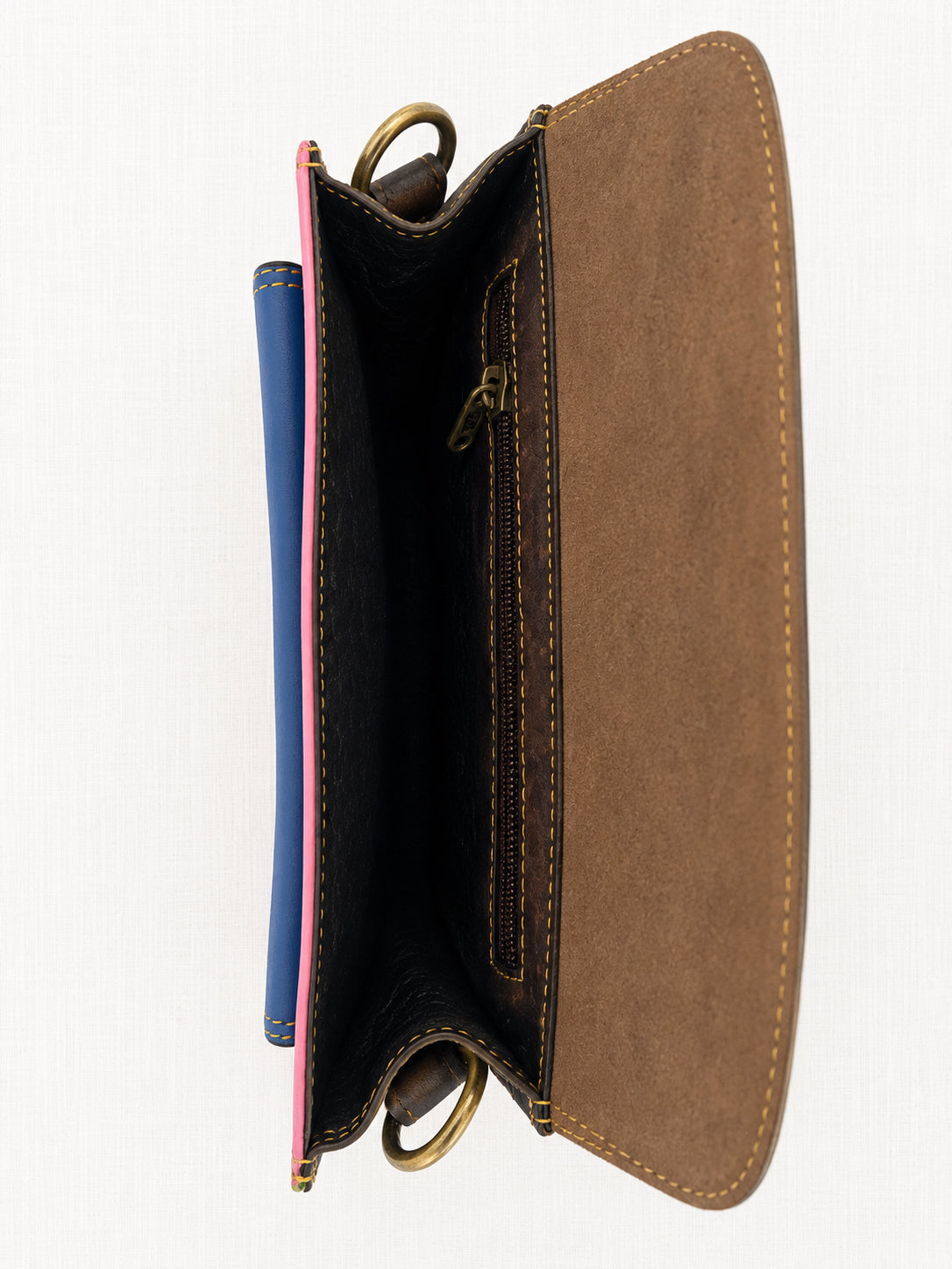 Handmade Leather Crossbody Bag - Romy