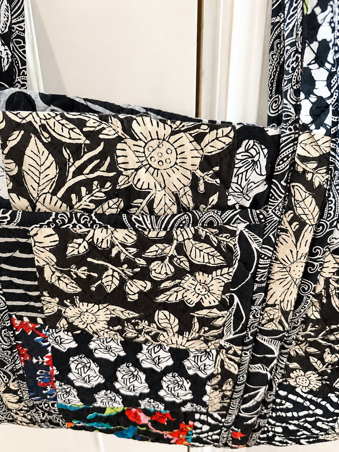 Handmade Cotton Duffle Bag