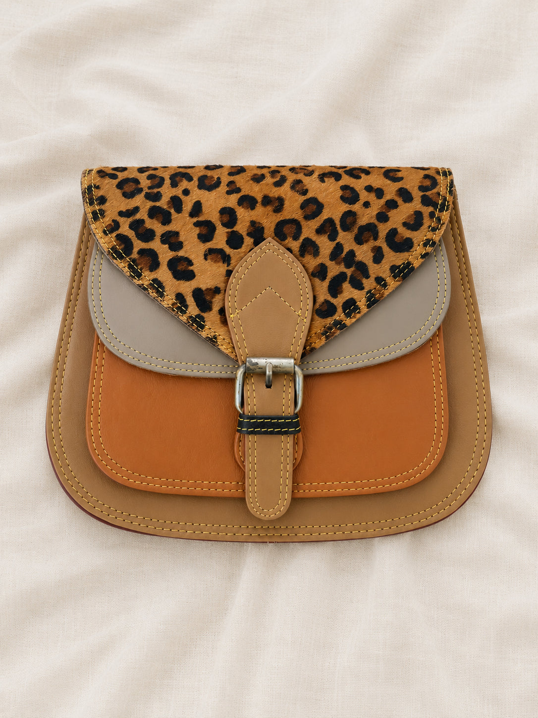 Handmade Leather Crossbody Bag - Romy