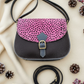Handmade Leather Crossbody bag - Mira - Midnight Pop