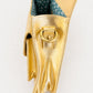 Handmade Leather Crossbody Bag - Romy - Gold