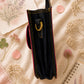 Handmade Leather Crossbody Bag featuring a vibrant pink and leopard print design, perfect for stylish everyday use.