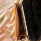 Handmade Leather Crossbody Bag - Romy - Painted Garden - Saffron featuring vibrant orange and leopard print design.