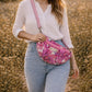 Handmade Cross Body Bag - Elara - Wildflower Path - Paloma