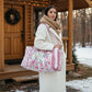 Handmade patchwork DUFFLE bag – The Indria sustainable travel duffle bag