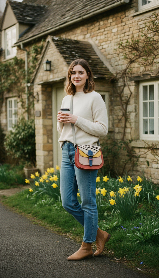 Handmade Leather Crossbody Bag