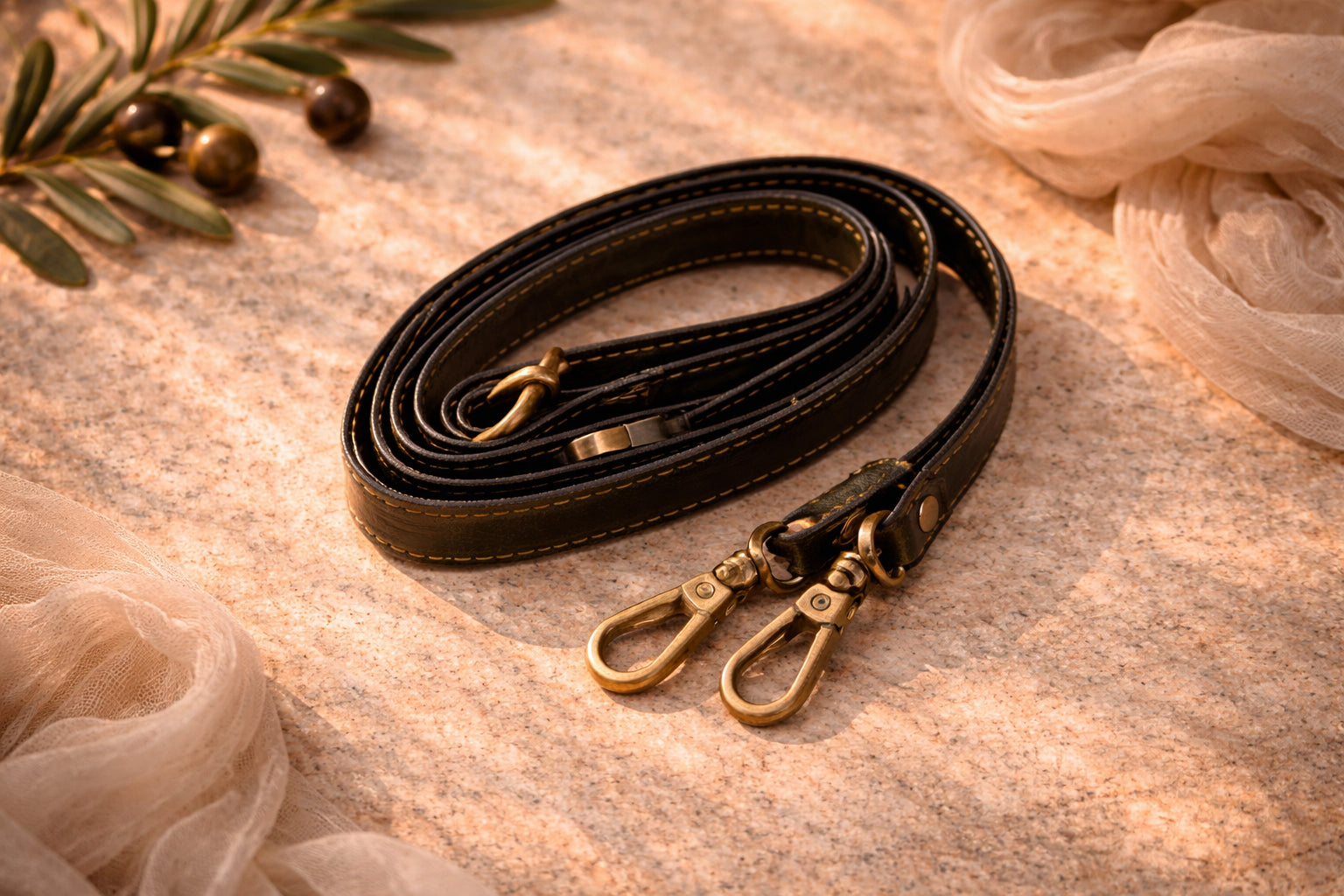 Handmade Leather Crossbody Bag