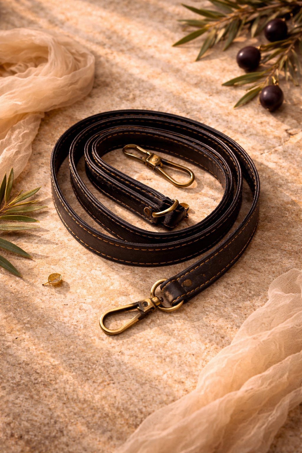 Handmade Leather Crossbody Bag