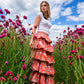 Daisy Skirt - Meadow + Market - Coral Bloom