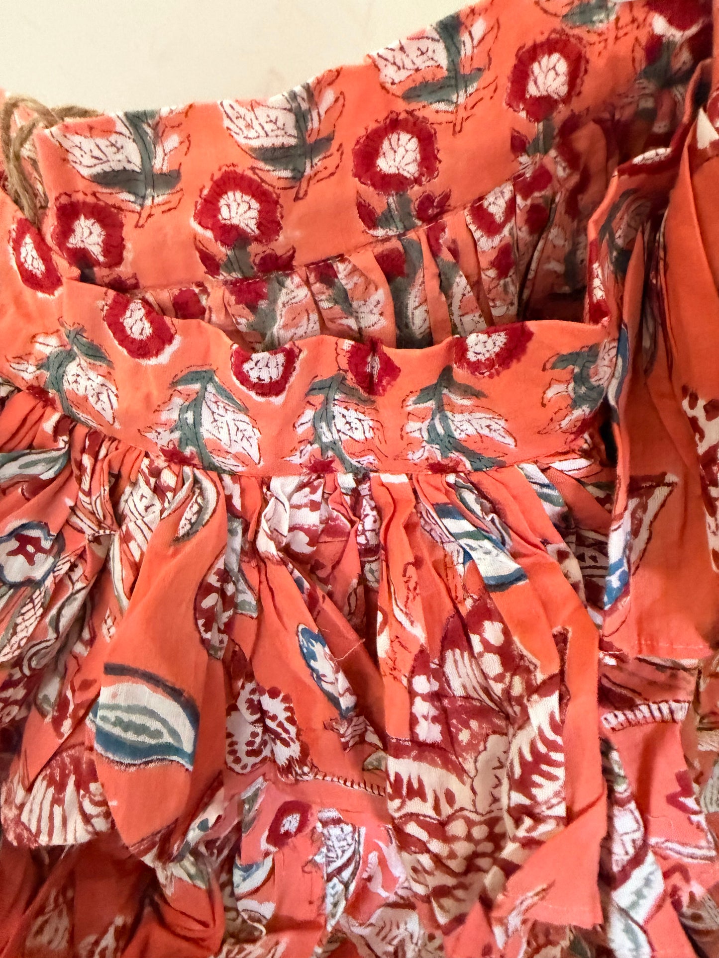 Daisy Skirt - Meadow + Market - Coral Bloom