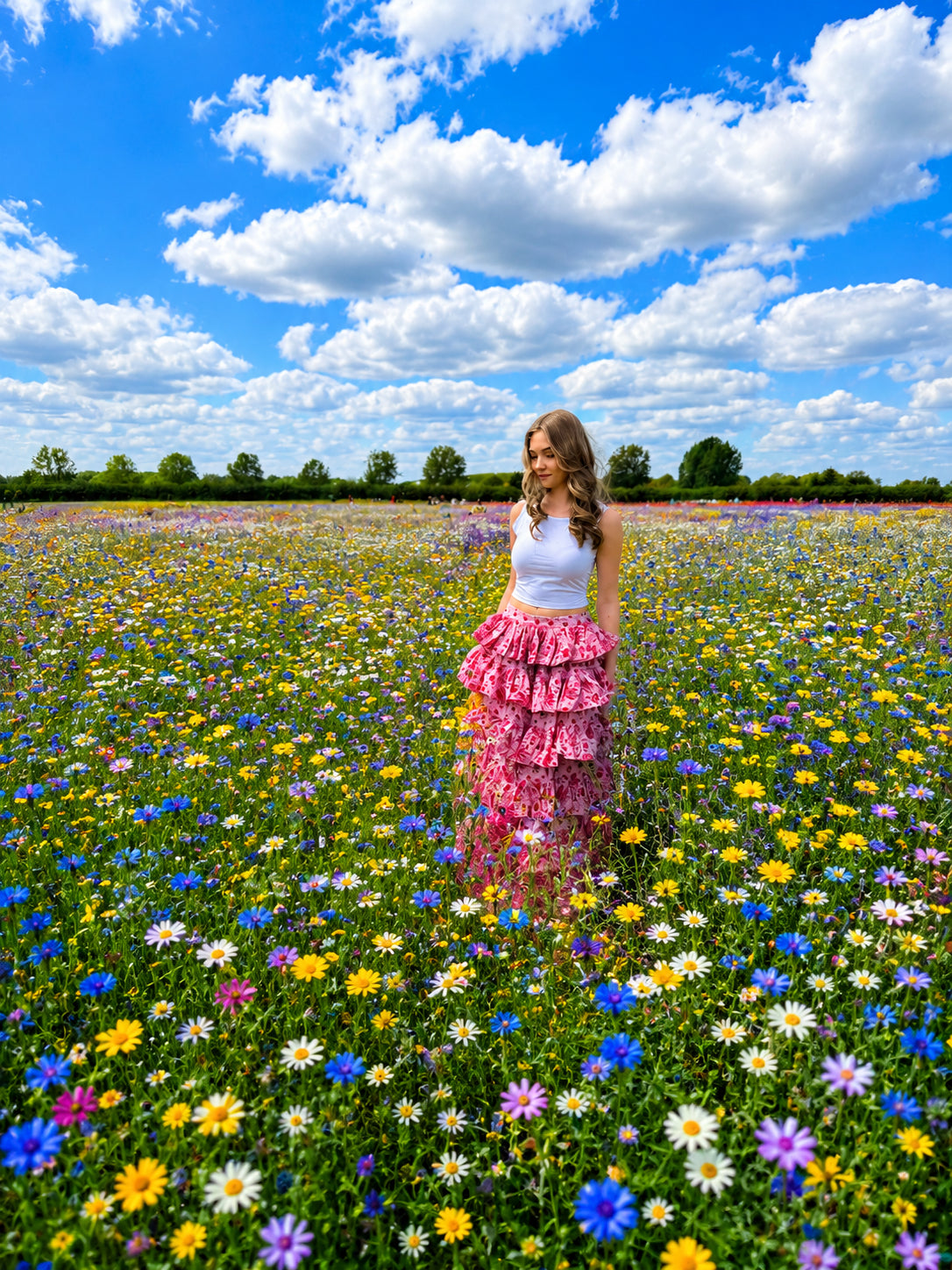Daisy Skirt - Meadow + Market - Sweetpea