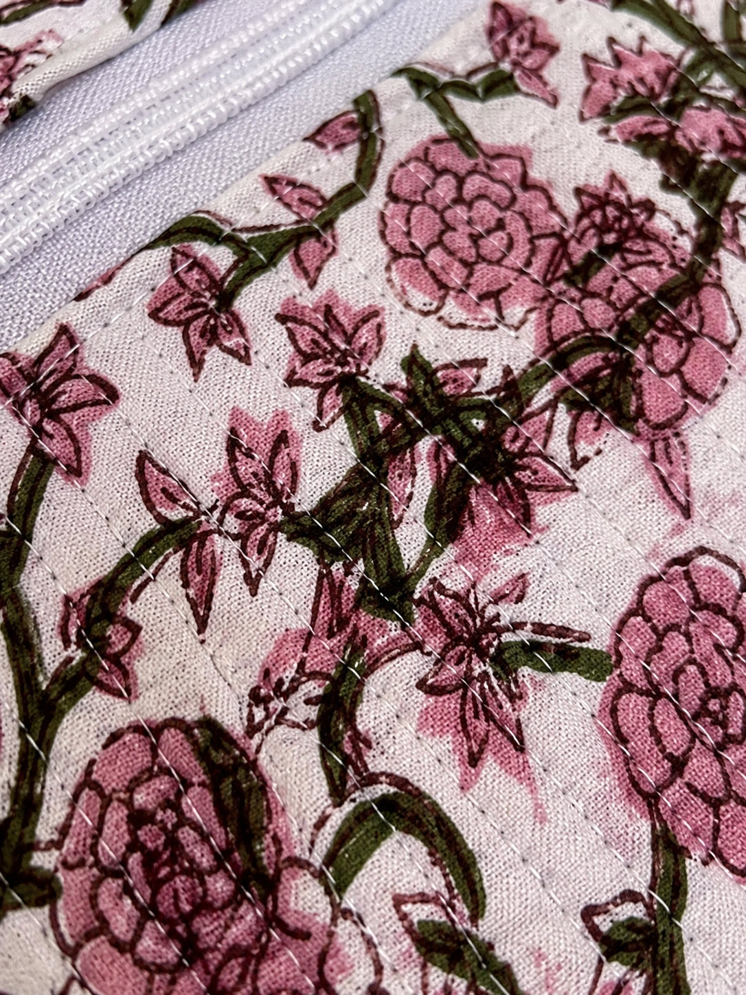Handmade Cross Body Bag - Elara - Meadow + Market - Apple Blossom