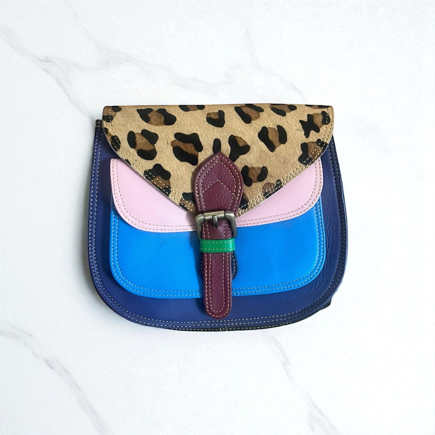 Handmade Leather Crossbody Bag