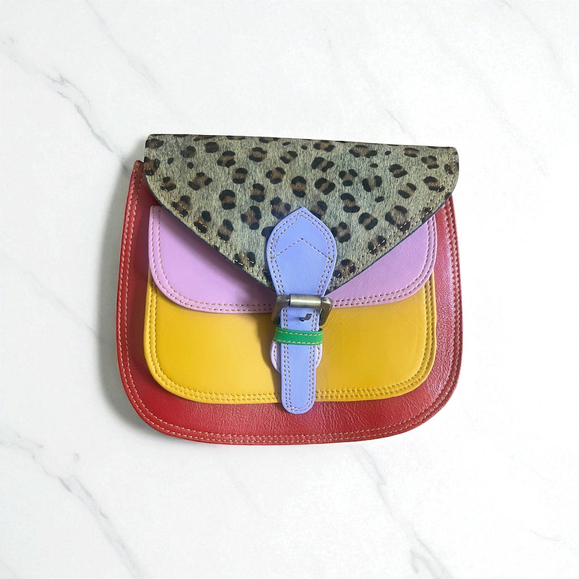 Handmade Leather Crossbody Bag