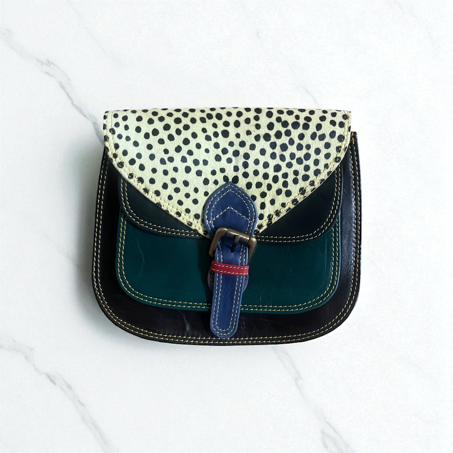 Handmade Leather Crossbody Bag