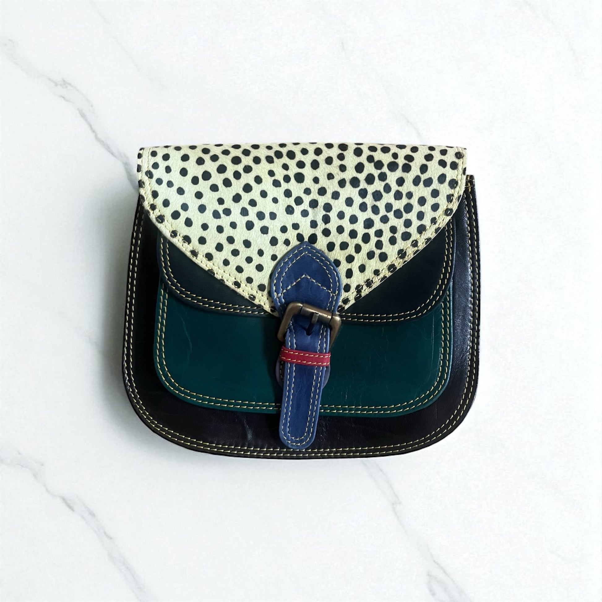 Handmade Leather Crossbody Bag