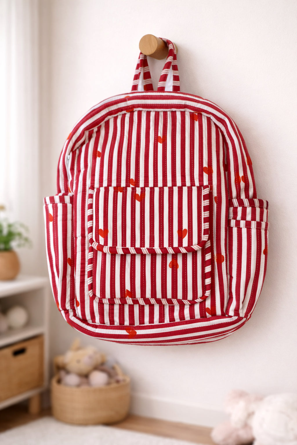 Childrens Fabric Cotton Backpacks