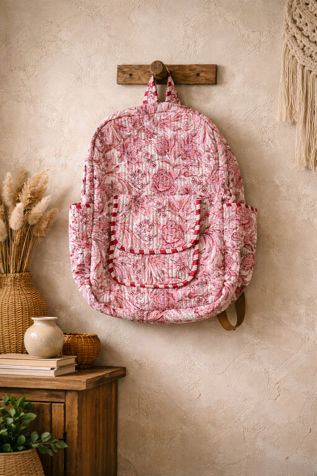 Sienna Backpack - Rosewood