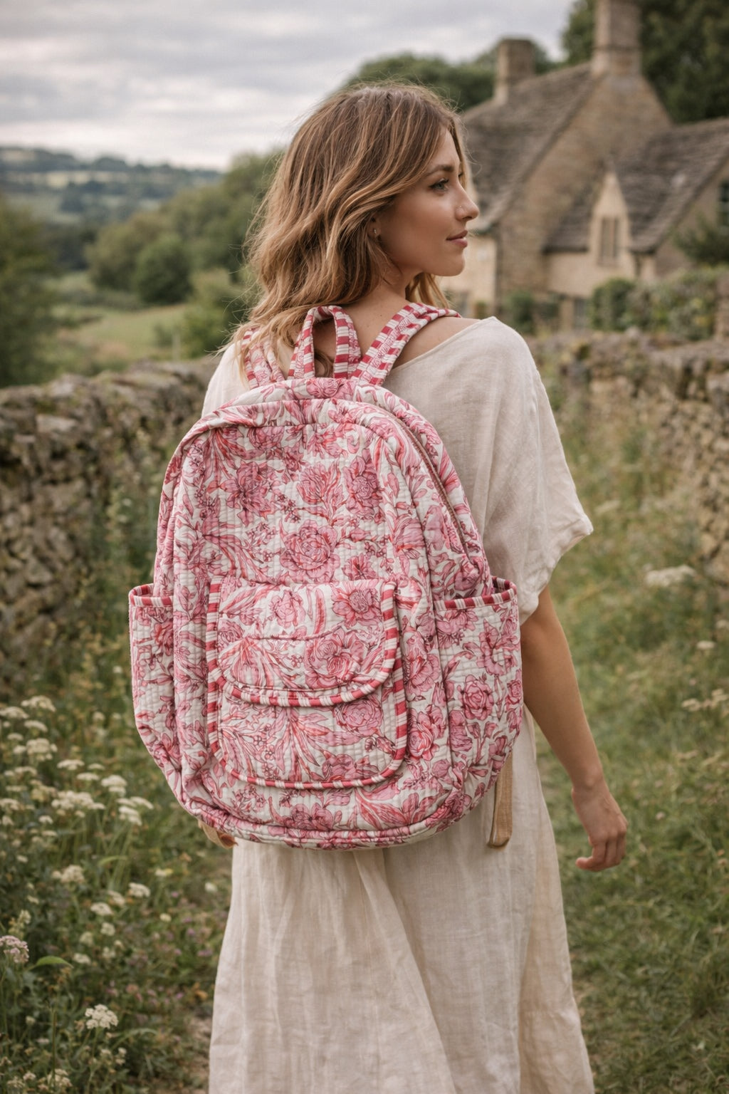 Sienna Backpack - Rosewood