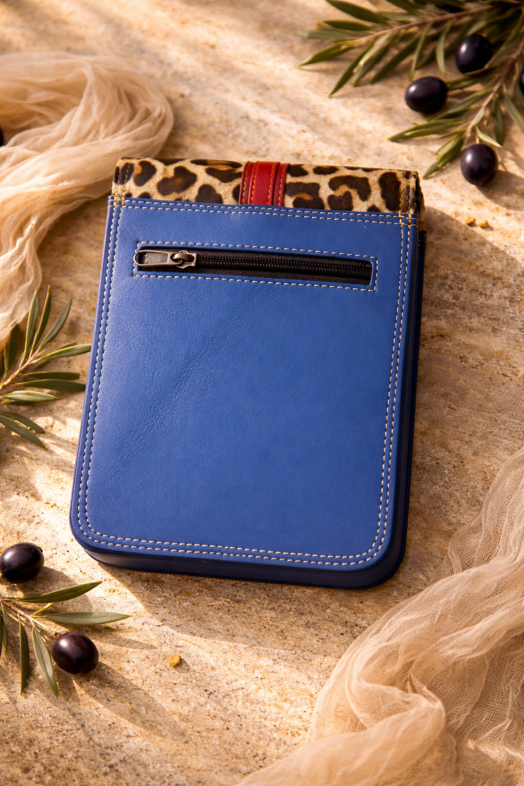 Handmade Cross Body Bag - Alba - Permanence - Milano Rossa