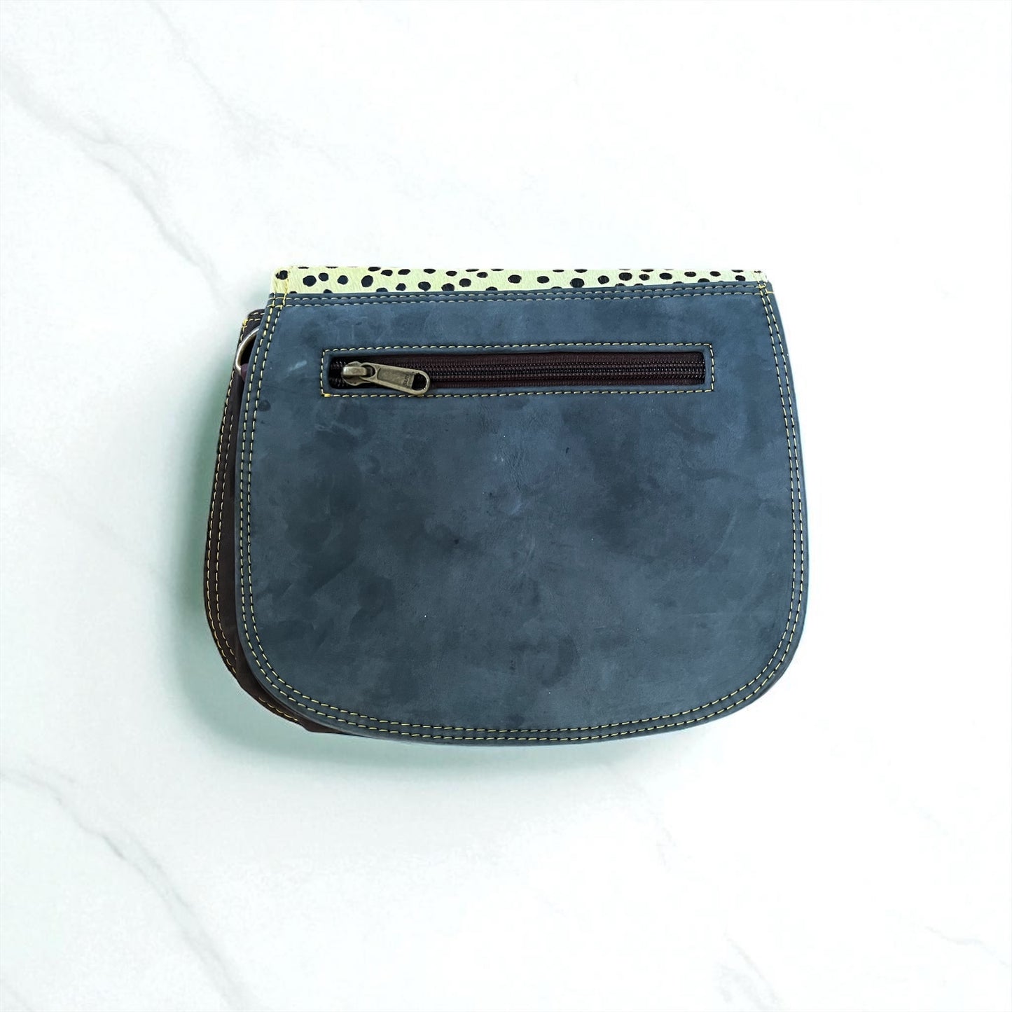 Handmade Leather Crossbody Bag