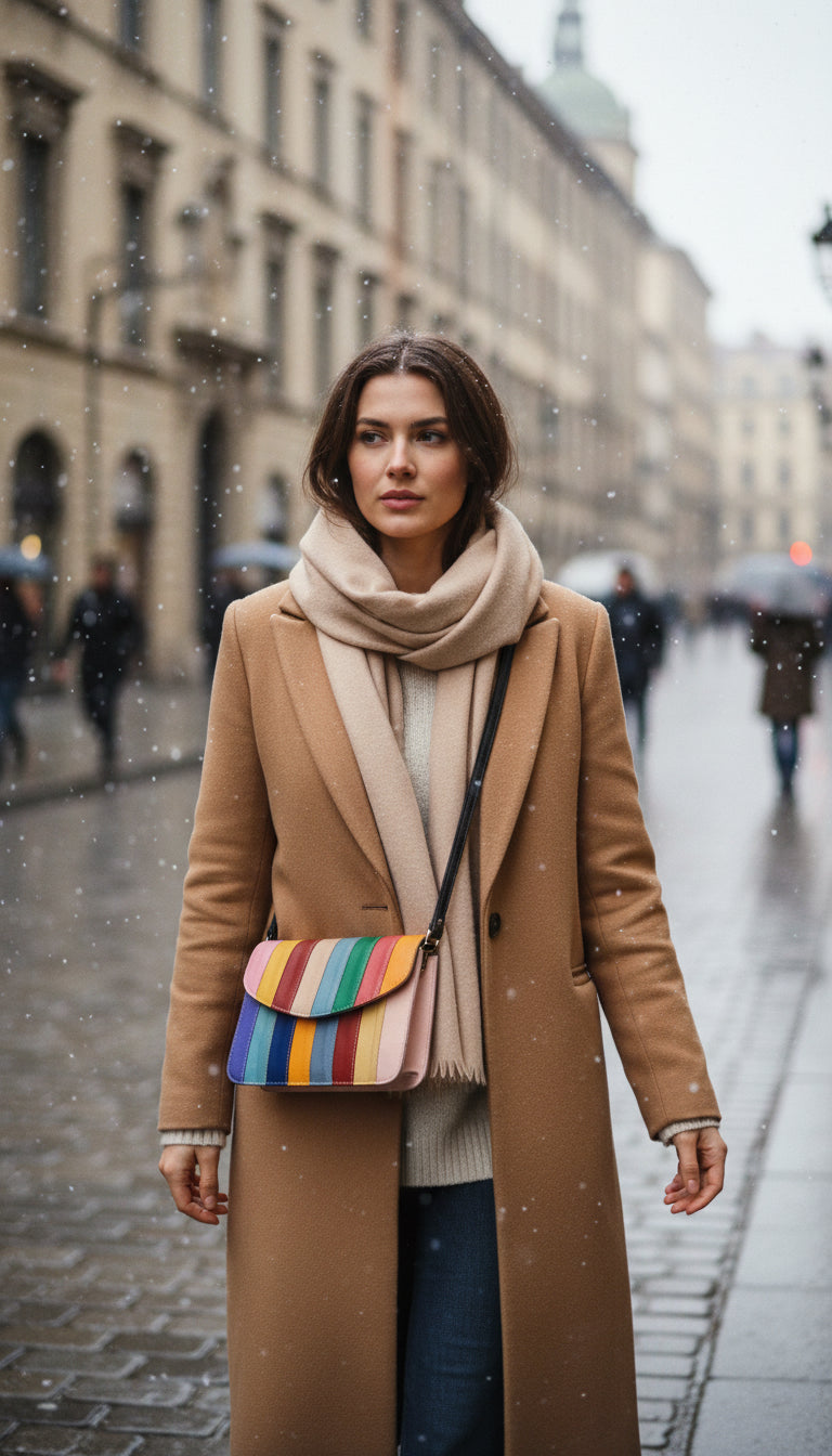 Handmade Leather Crossbody bag
