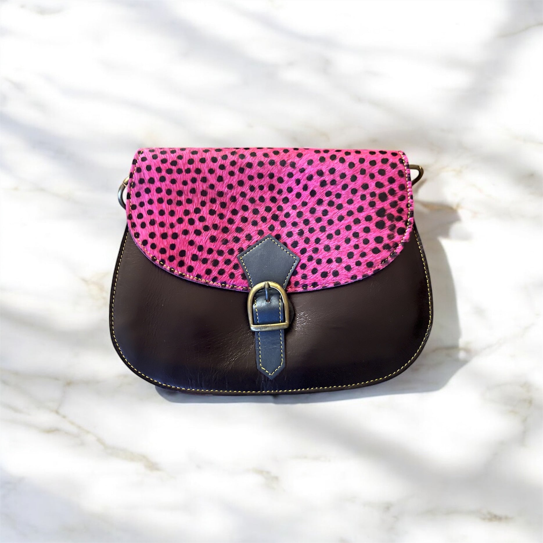 Handmade Leather Crossbody bag