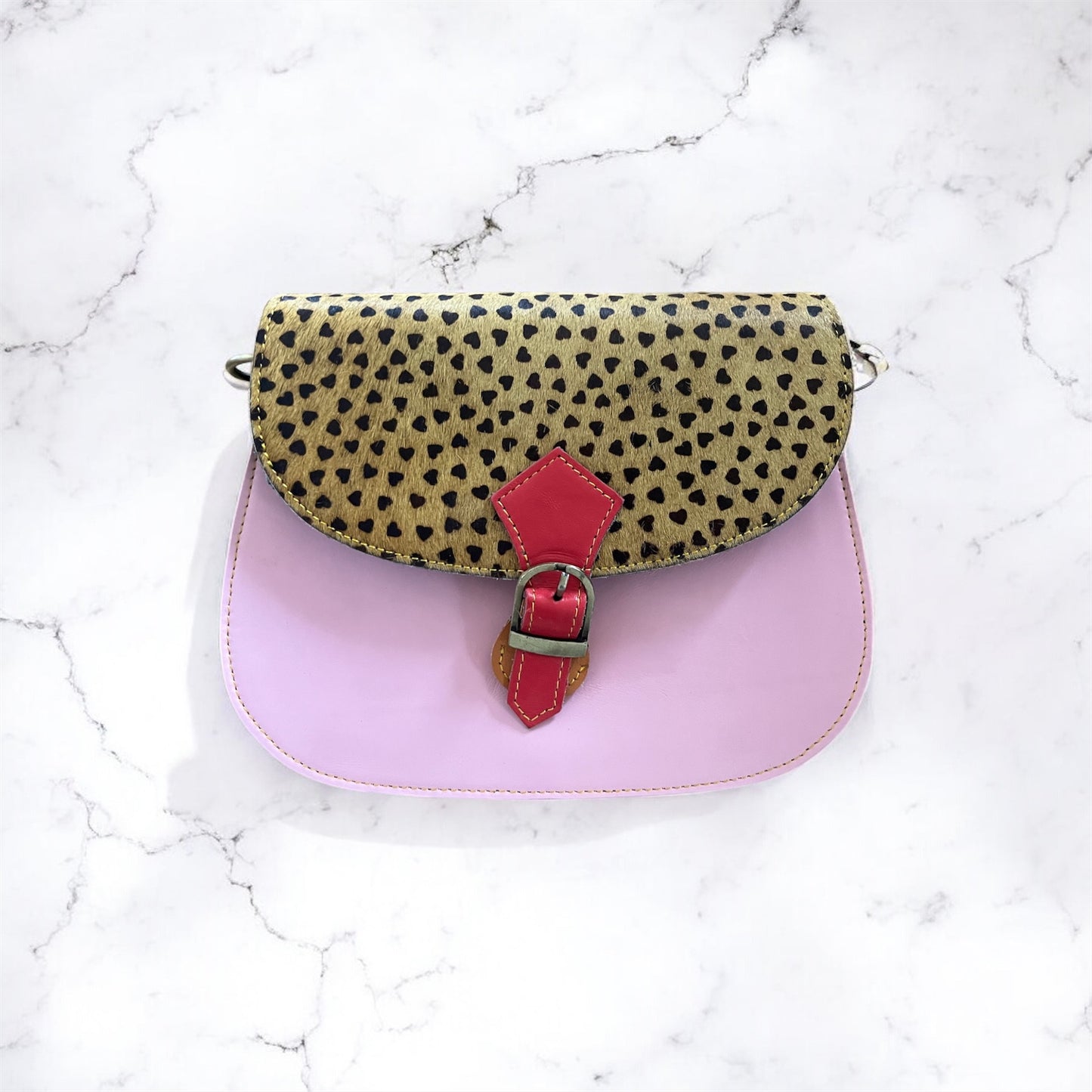 Handmade Leather Crossbody bag