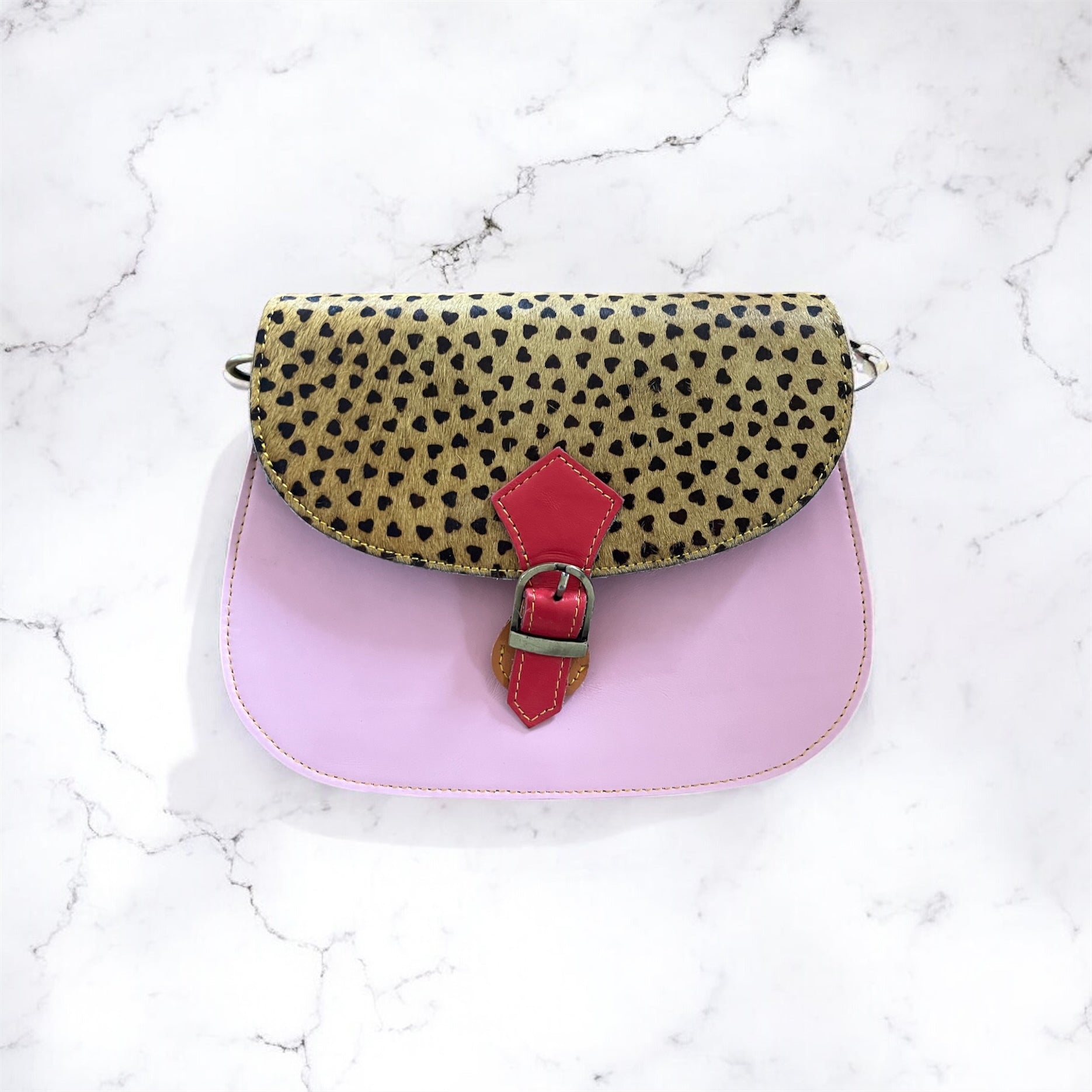 Handmade Leather Crossbody bag