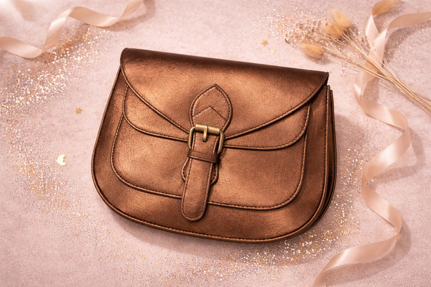 Handmade Leather Crossbody Bag - Romy - Solace