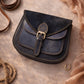 Handmade Leather Crossbody Bag - Romy in High Plains Blue, beautifully crafted from recycled leather with practical design.
