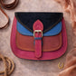 Handmade Leather Crossbody Bag - Romy - High Plains Painted Desert