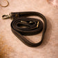 Handmade Leather Crossbody Bag - Romy - High Plains Painted Sky on a stylish background with a strap.