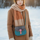 Handmade Leather Crossbody bag - Mira- Seabloom