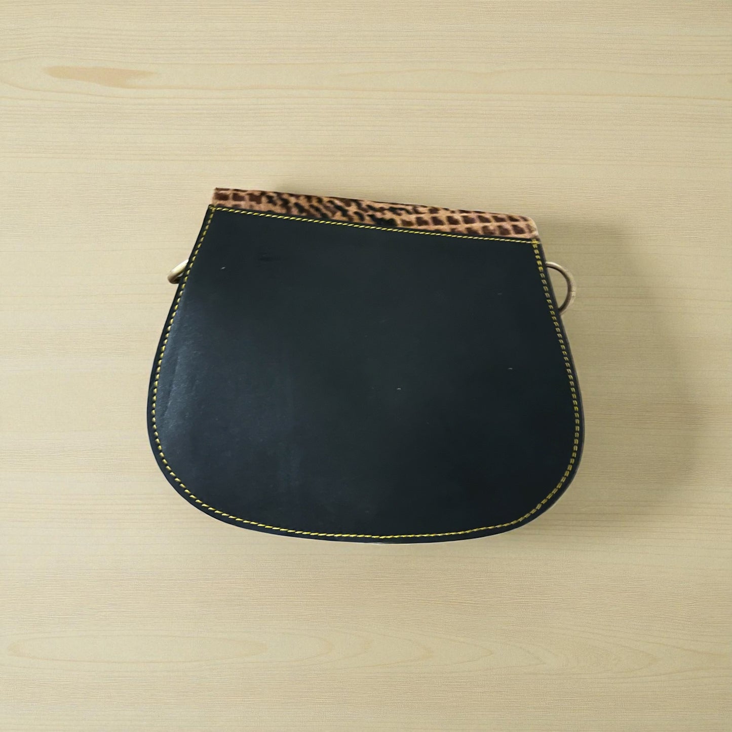 Cross body bag leather - Tula -Fjord