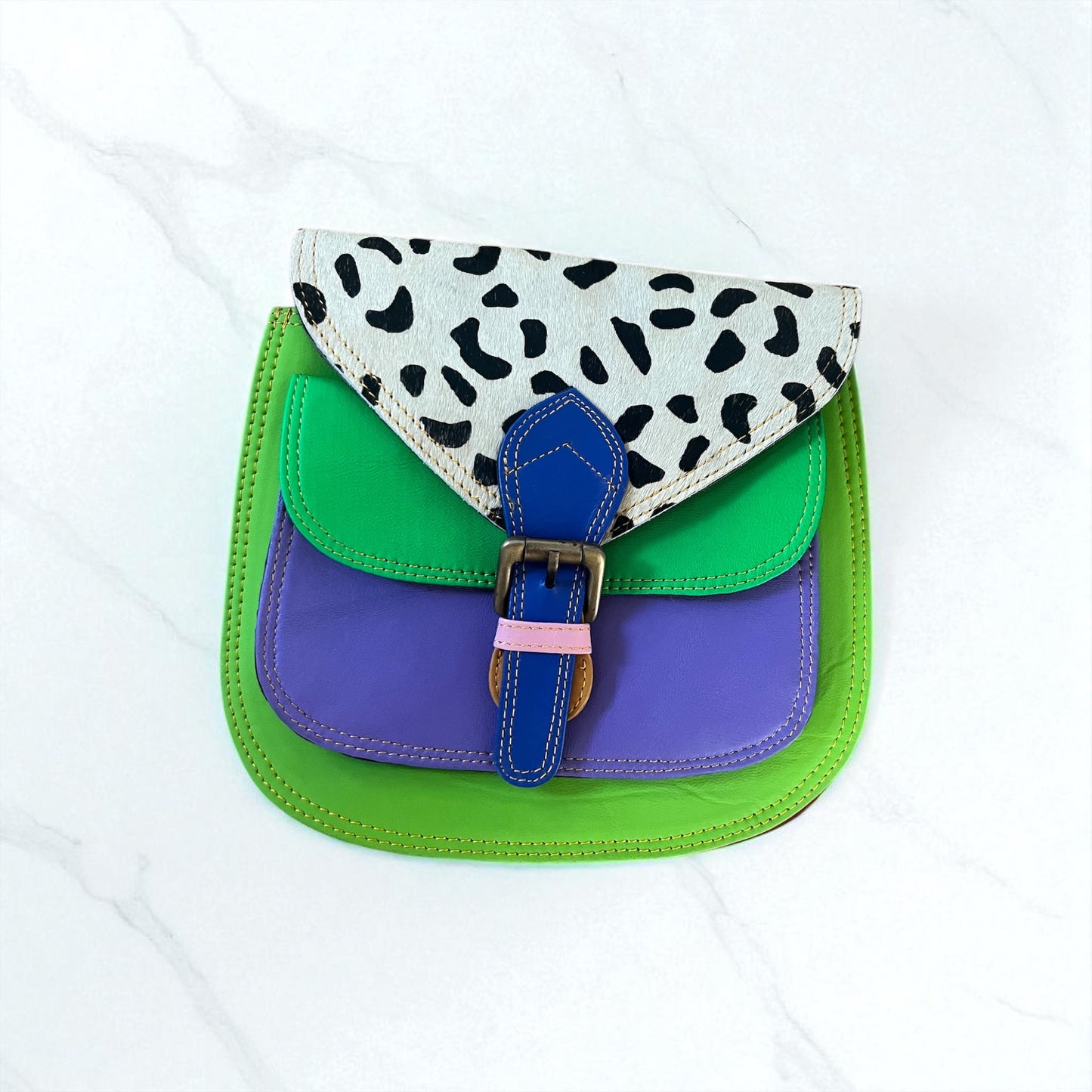 Handmade Leather Crossbody Bag