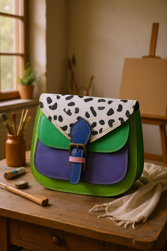 Handmade Leather Crossbody Bag