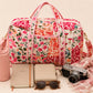 Handmade Duffle Bag - The Indria - Patchwork and Postcards -Rosalie