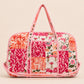 Handmade Duffle Bag - The Indria - Patchwork and Postcards -Rosalie