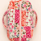 Handmade Duffle Bag - The Indria - Patchwork and Postcards -Rosalie