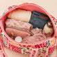 Handmade Duffle Bag - The Indria - Patchwork and Postcards -Rosalie