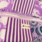 Handmade Duffle Bag - The Indria - Patchwork and Postcards - Violet