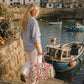 Handmade Duffle Bag - The Indria - Postcards from the Coast - Arlo