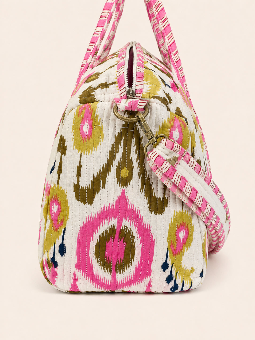 Handmade Duffle Bag - The Indria - Postcards from the Coast - Arlo